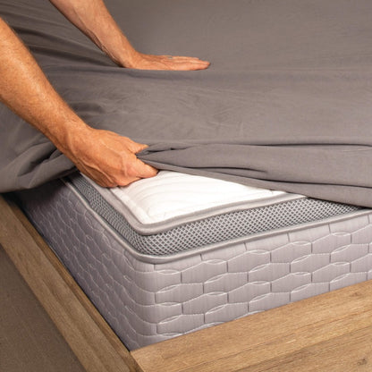 Conni Micro-Plush - King Single Waterproof Fitted Sheet