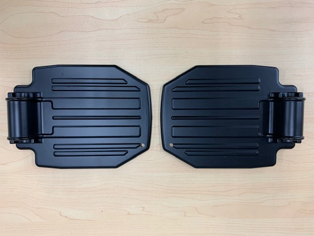 Wheelchair Aluminium Footplate (PAIR) Universal Fit