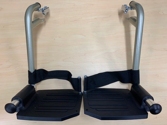 Wheelchair Swingaway Legrest  Assembly Max Mobility Omega TA1/SP1 Gold (PAIR)