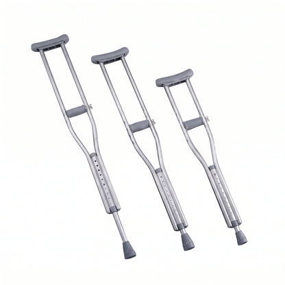 Max Mobility Alpha Aluminium Underarm Crutches