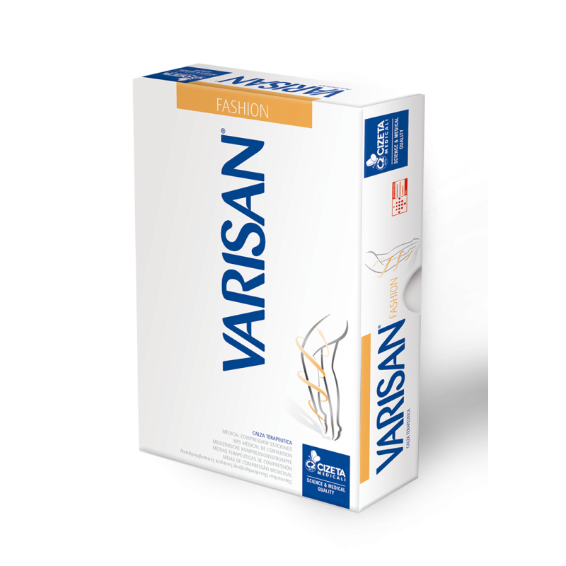 Varisan Thigh High Grip FASHION Stockings Short Class 2 (Closed Toe) F24E9