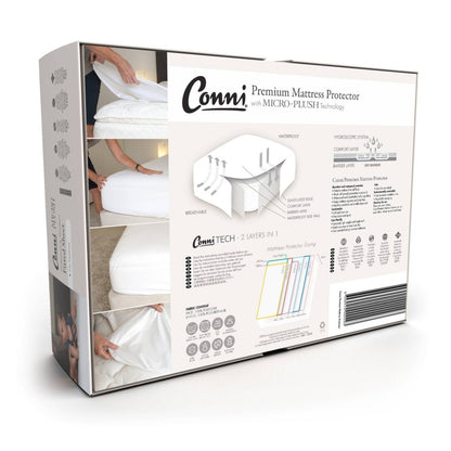 Conni Micro-Plush - Single Waterproof Fitted Sheet