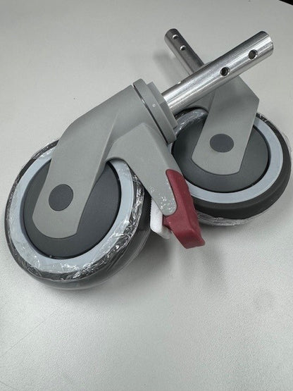 Bathroom Rear Castor (PAIR) Max Mobility Delta SC1 Shower Commode