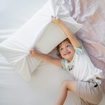 Conni Micro-Plush - Long Single Waterproof Fitted Sheet