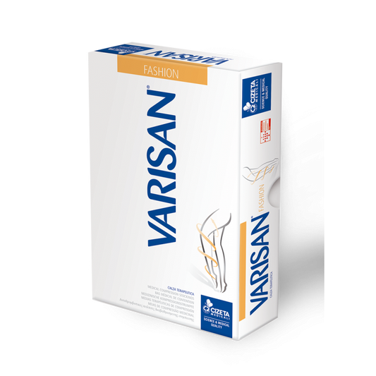 Varisan Thigh High Grip FASHION Stockings Short Class 2 (Closed Toe) F24E9
