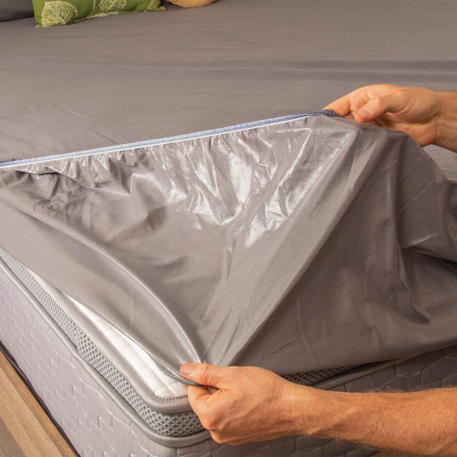 Conni Micro-Plush - King Waterproof Fitted Sheet