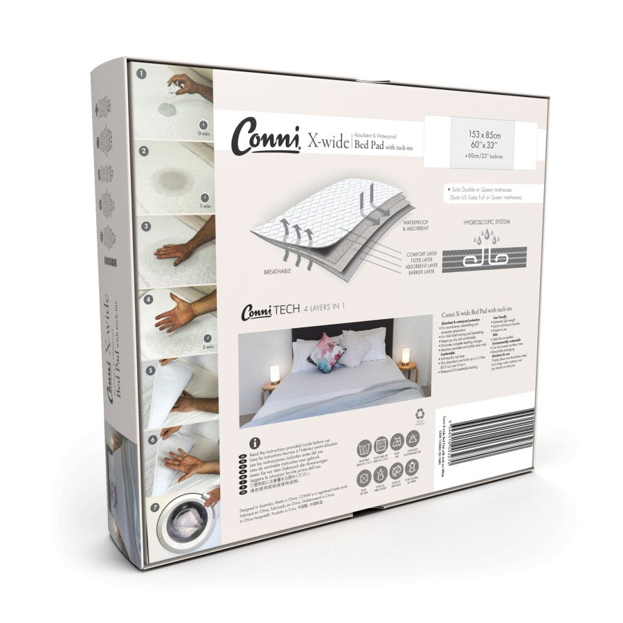 Conni Bed Pad X-Wide DUAL