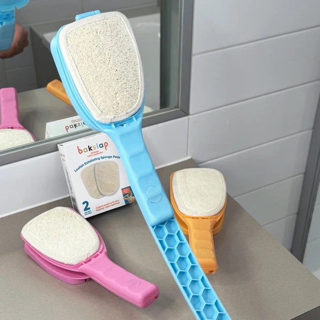 Bakslap Exfoliating Loofah Replacement Pack (x3)